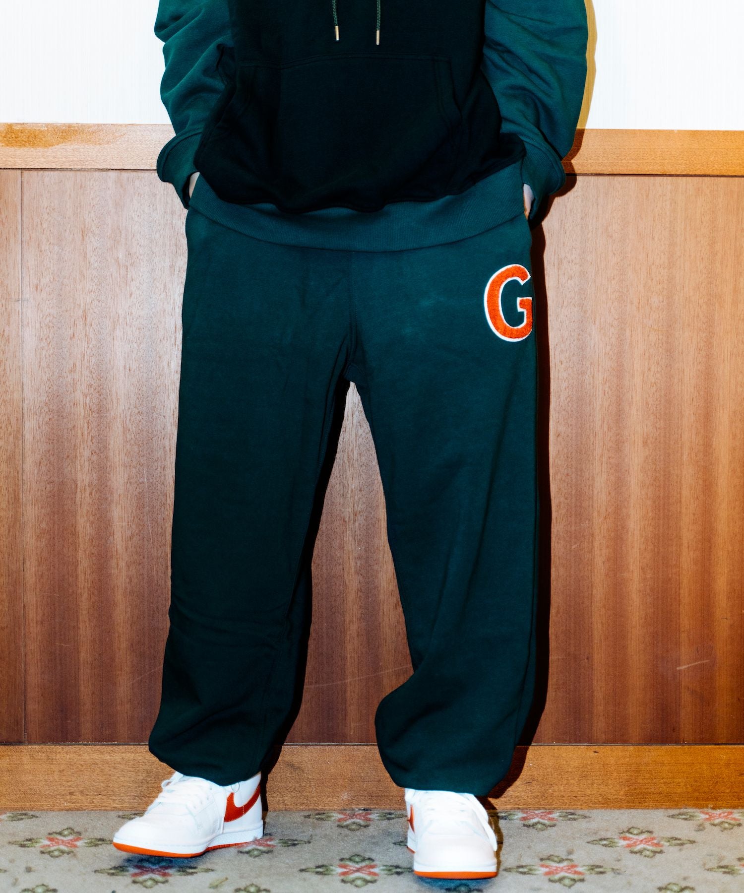 WAPPEN SWEAT PANTS (GREEN)