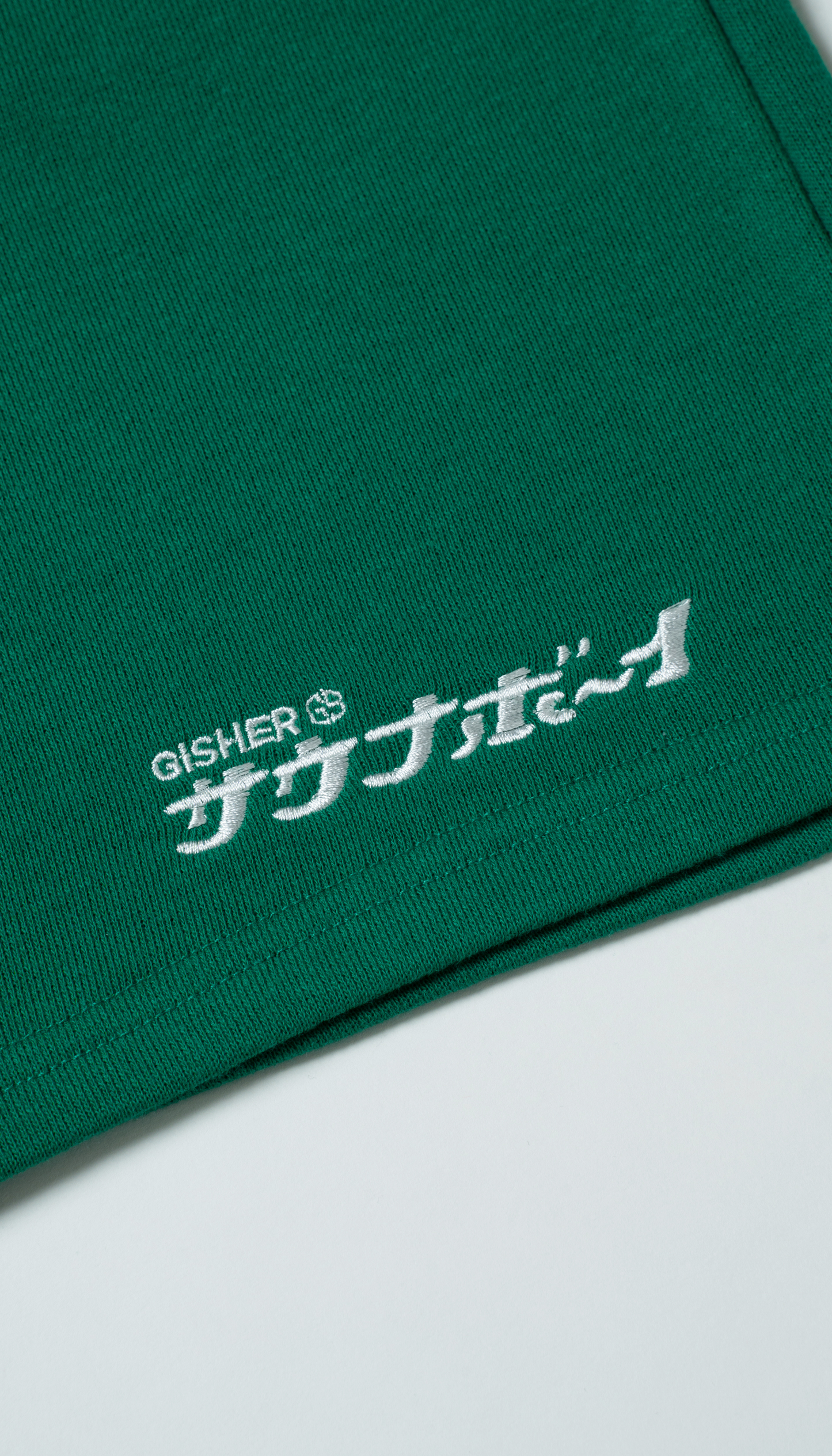 GISHER×サウナボーイ】SHORT SLEEVE SETUP GREEN