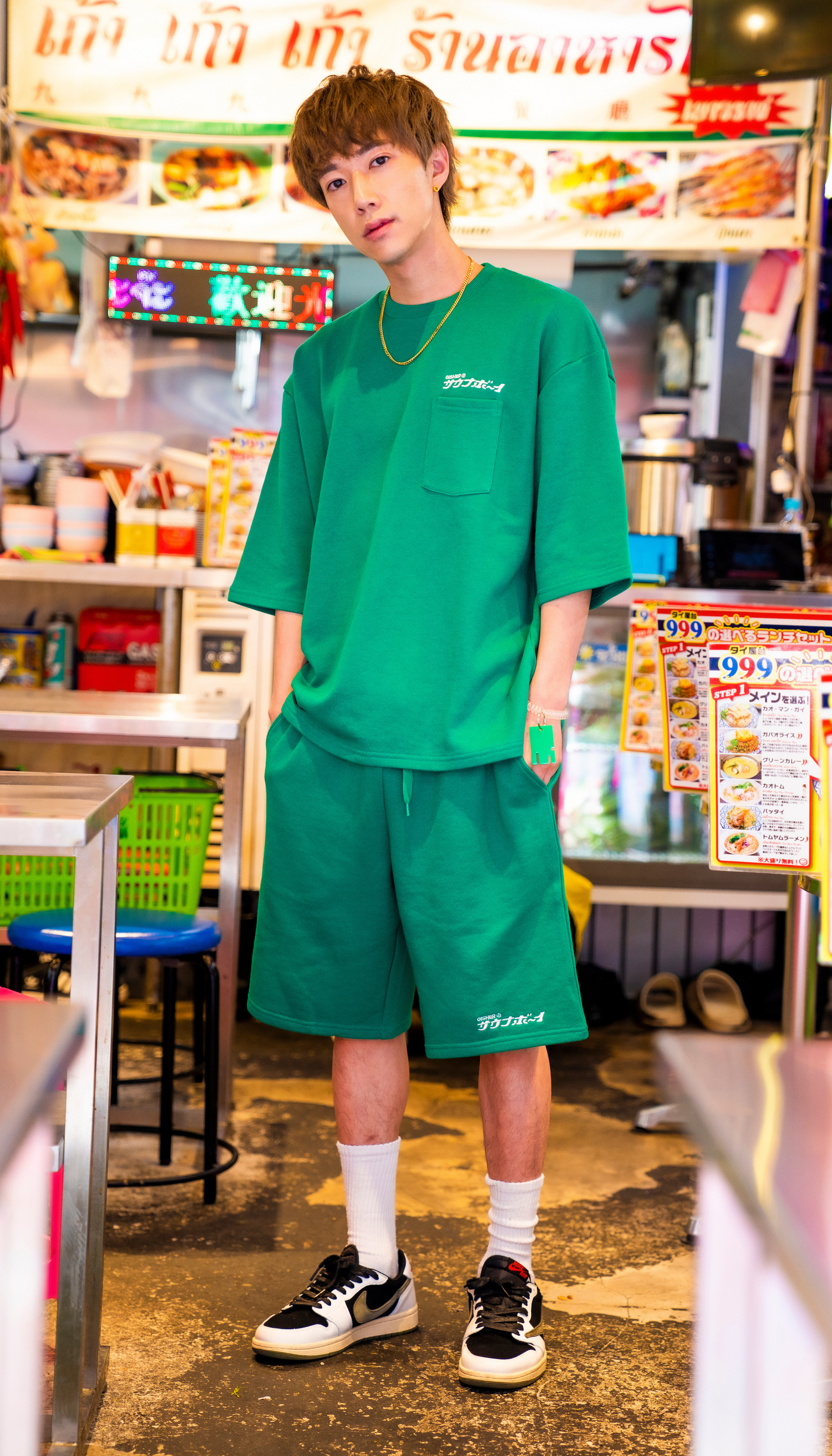 にじさんじ ローレン・イロアス サウナボーイ セットアップ メッシュ にじさんじ ローレン・イロアス サウナボーイ セットアップ メッシュ