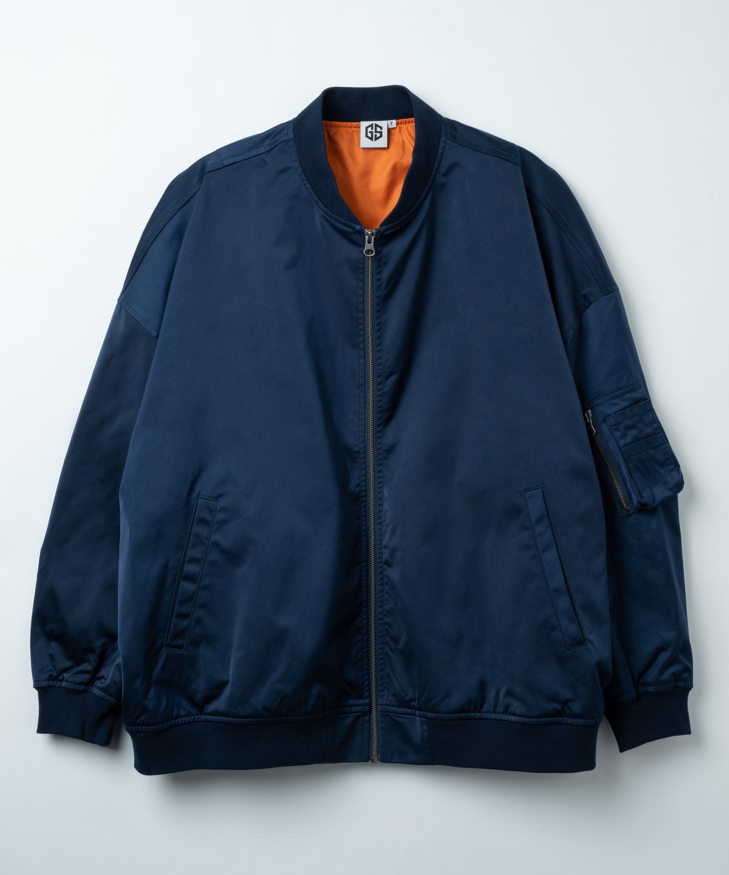 BIG BOMBER JACKET Navy